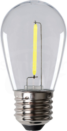 ST45 LED 0,9 E27-GR Źródło LED FILAMENT