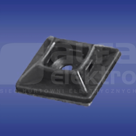 PMS-25-25-UV (100szt) czarny Podstawka montażowa