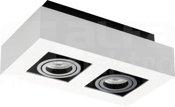 STOBI DLP250 2x50W IP20 biały Oprawa sufitowa punktowa