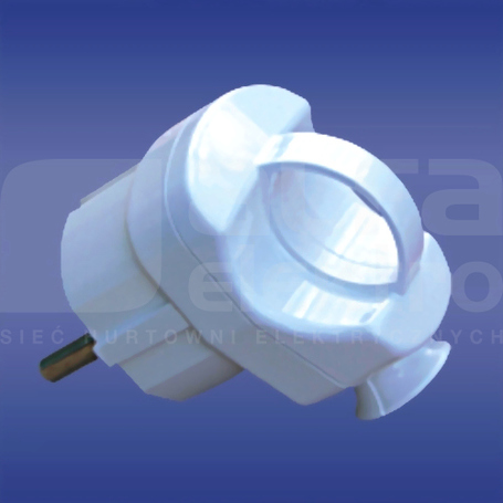 AWA-WK 2P+Z 16A 250V Wtyczka kątowa z uchwytem