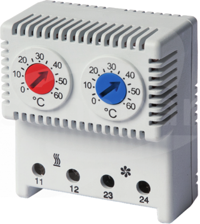 THRV22 0-60st Termostat ogrzew/chłodz