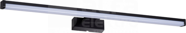 ASTEN 12W/840 850lm IP44 czarny Oprawa ścienna LED