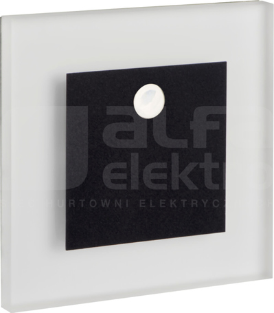 APUS LED 0,8W /840 14lm PIR IP20 czarny Oprawa LED schodowa