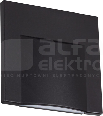 ERINUS LED L B-WW czarny Oprawa przyschodowa LED