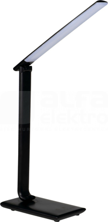 PREDA LED 7,3W max 570lm czarny Lampka biurkowa LED