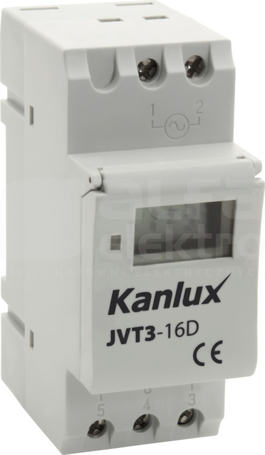 JVT3-16AS Programator czasowy elektroniczny