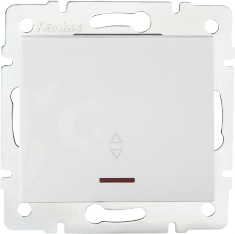 LOGI 02-1140-102 biały Łącznik schodowy z LED