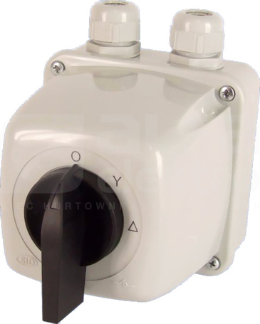 ŁUK 40-23 0-Y-trójk IP44 2dławn Łącznik krzywk.obud.
