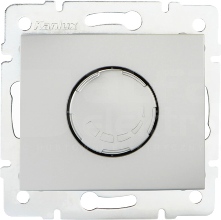 DOMO 01-1160-143 srebrny Ściemniacz obrotowy 500W z filtrem