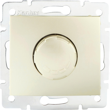 DOMO 01-1160-130 biały perłowy Ściemniacz obrotowy 500W z filtrem