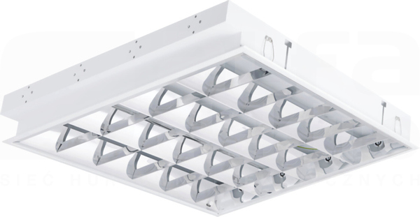 REGIS 4LED 418 PT Oprawa pod LEDtube rastrowa podtynkowa