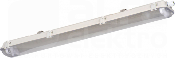 DICHT 4LED NP 2x18W PS IP65 szary Oprawa pod tuby LED