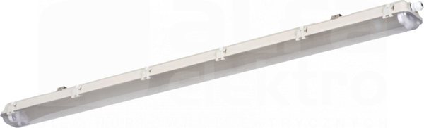 DICHT 4LED NP 2x36W PS IP65 szary Oprawa pod tuby LED