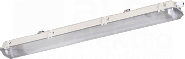 DICHT 4LED PI 2x18W PS IP65 szary Oprawa pod tuby LED