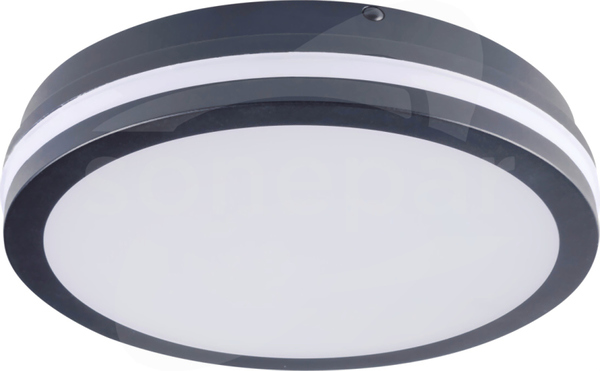 BENO 24W/840 1920lm IP54 grafitowy Plafoniera LED