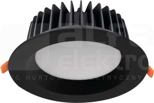 TIBERI PRO 30W/940 2850lm IP44/20 czarny Downlight LED