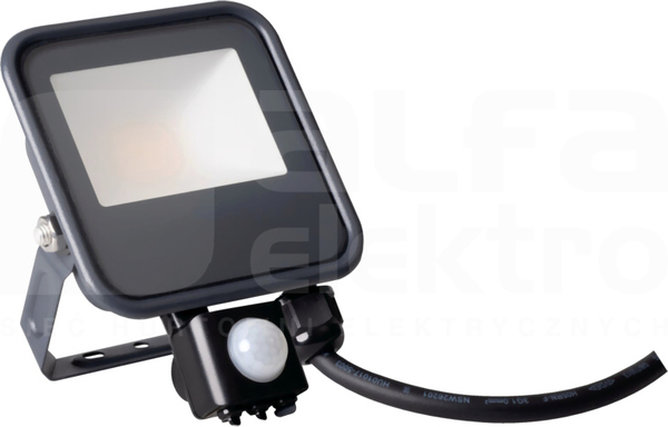 IQ-LED FL 10W/840 SE 1200lm 100D IP44 Naświetlacz LED z czujnikiem ruchu