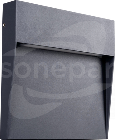 DULI LED 6,5W-NW-L-GR IP54 Oprawa LED naścienna