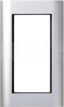 ALC 2×K45 1×S500 aluminium Suport z maskownicą do kolumn i minikolumn