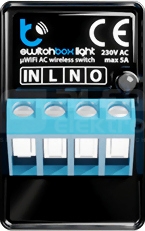 Wi-Fi switchBox LIGHT 230V 5A Sterownik do urządzeń i oświetlenia