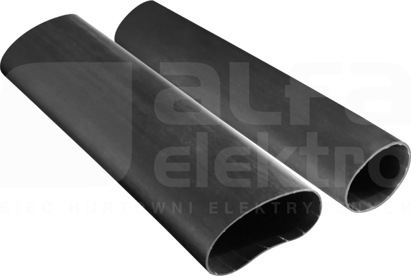 RTPK 100-30-C/1 czarny Rura termokurczliwa pogrubiona z klejem