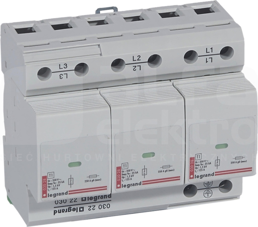 ON300 25kA(10/350) 1,5kV 3P B Ochronnik przeciwprzepięciowy
