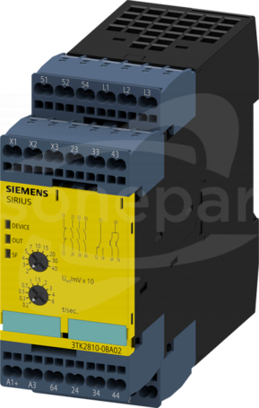 SIRIUS 45mm 24VDC Przekaźnik bezpieczeństwa