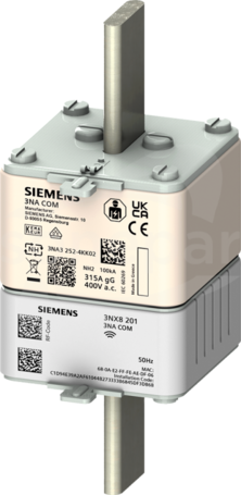 SENTRON 3NA COM 2 In 315A 400V Wkładka bezpiecznikowa