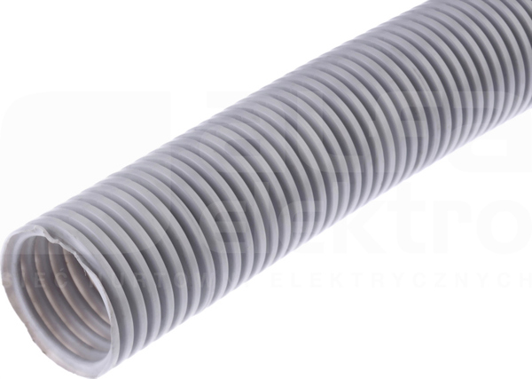 50mm 750N 25mb szary Rura karbowana niepalna