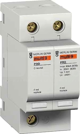 PRD65R 65kA 1P+N M9 Ogranicznik przepięć