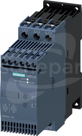 SIRIUS 18,5kW 230VAC 200-480V 38A śrub. Softstarter