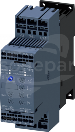 SIRIUS 15kW 24VDC 400-600V 25A spręż. Softstarter PTC