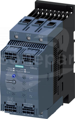 SIRIUS 55kW 24VDC 400-600V 80A spręż. Softstarter PTC
