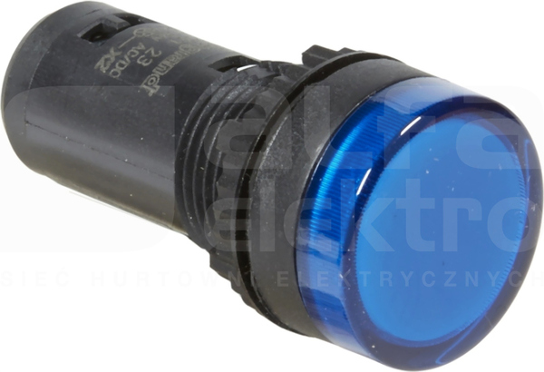OSMOZ 24V niebieski Lampka sygnalizacyjna LED