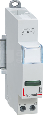 12/48VAC/DC zielony Lampka pojedyncza LED