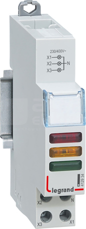230V czerwony/żółty/zielony Lampka potrójna LED