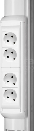 DLP 2,7m aluminium Kolumna półokrągła