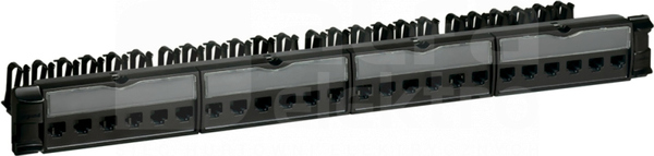 LCS 1U FTP 24xRJ45 kat.6 Panel