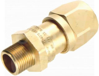 HA G1 gwint stały męski 1/2NPT NC20 Metalowe złącze proste
