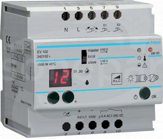 EV102 20-1000W Ściemniacz uniwersalny