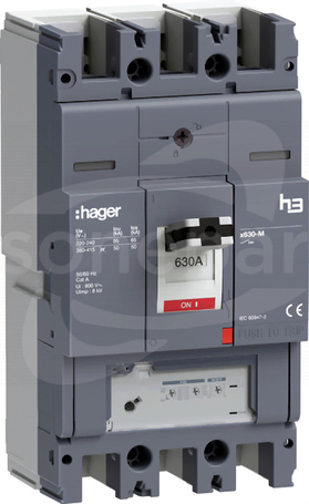 HMJ630GR 630A 3P Wyłącznik mocy 50kA