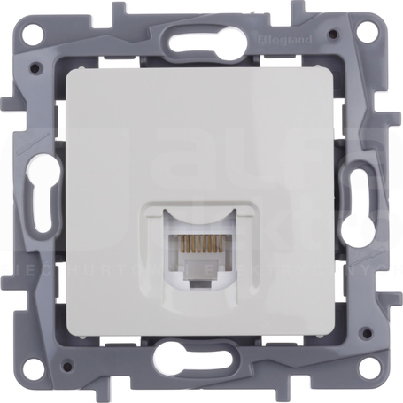 NILOE ECO 1xRJ45 kat.5 UTP kremowy Gniazdo komputerowe