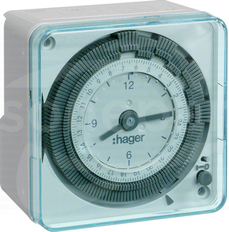 EH770 1P/16A 230V 1MOD Zegar analogowy tygodniowy