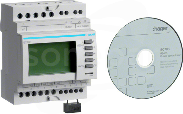 EC700 Koncentrator impulsów