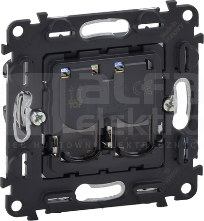 VALENA LIFE 2xRJ45 kat.6A UTP Gniazdo komputerowe