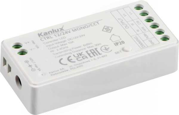 CTRL 12/24V MONO/CCT Kontroler do taśm LED