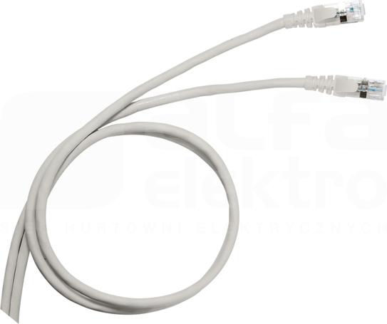 VDI RJ45-RJ45 UTP kat.5E 1mb Kabel krosowy
