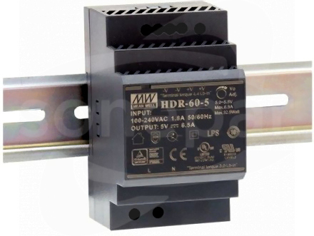 HDR-60 60W 48V/1,25A Zasilacz impulsowy jednofazowy