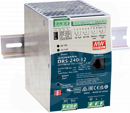 DRS-240-24 240W 10A Zasilacz buforowy