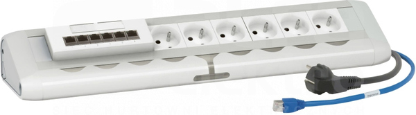 6x2P+Z SWITCH 6WY Blok biurowy